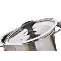 Pot à soupe avec couvercle en acier inoxydable ustensiles de cuisine